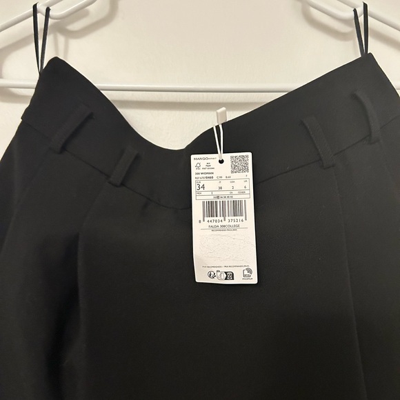 Mango nwt pleated mini skirt - Picture 3 of 4